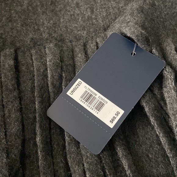 Lucky Brand Scarf - grey - brand new - unisex - Picture 2 of 5